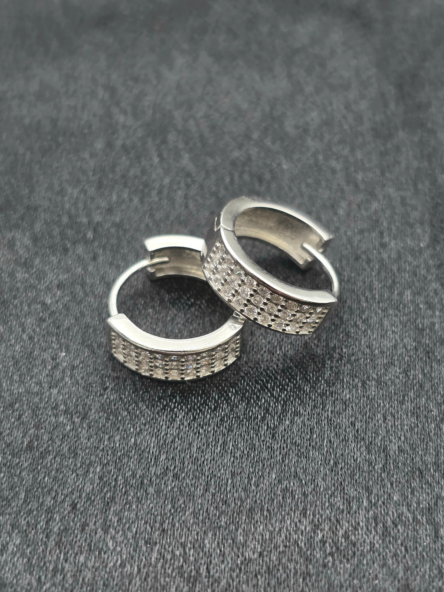 SILVER HOOPS GH053