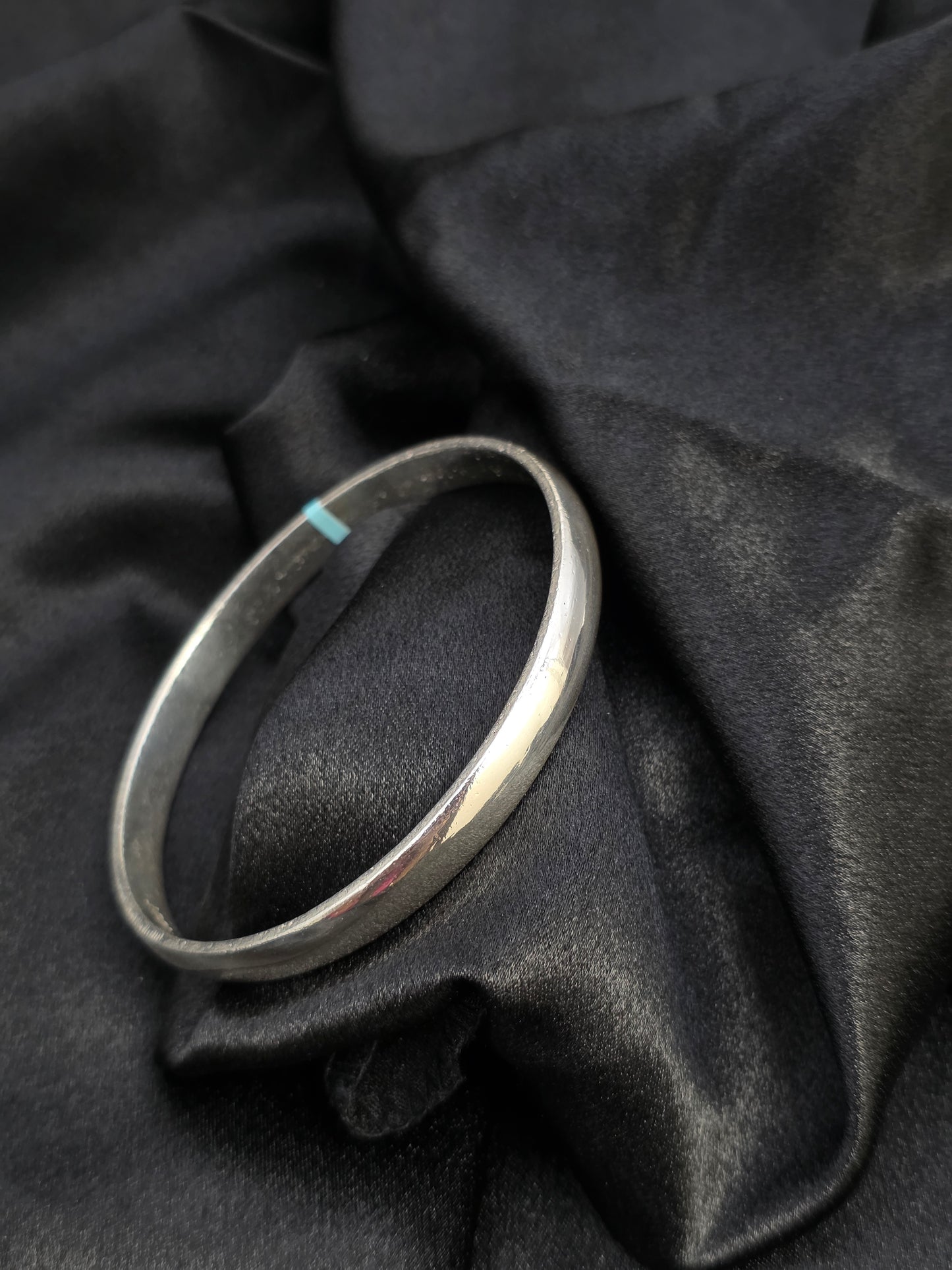 PURE SILVER PLAIN KADDE 2.5 INCH PK002