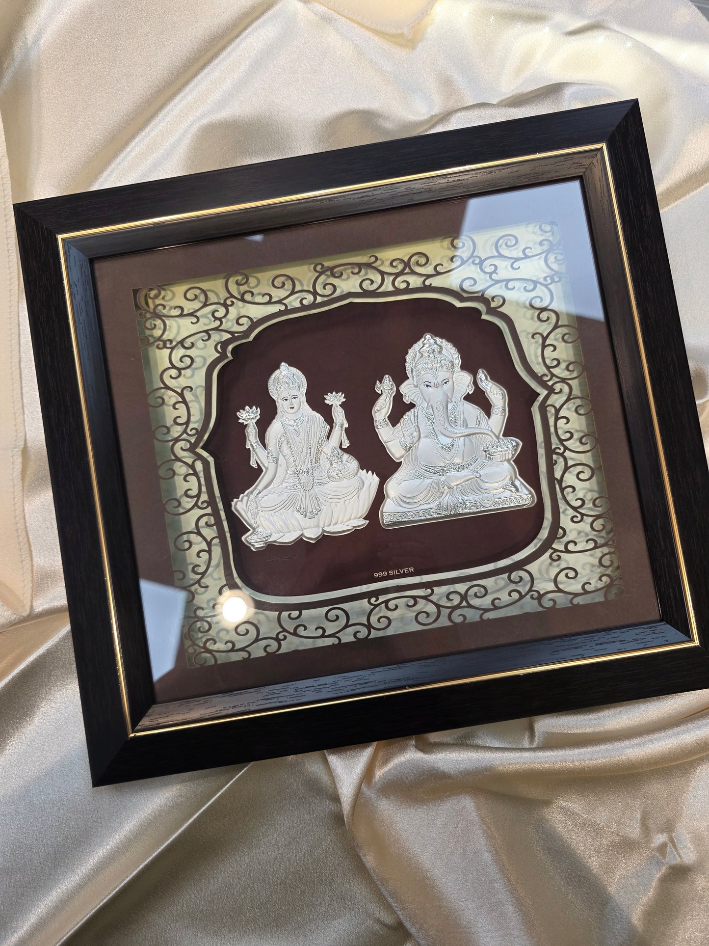 GANESH-LAXMI PURE SILVER FRAME SE023