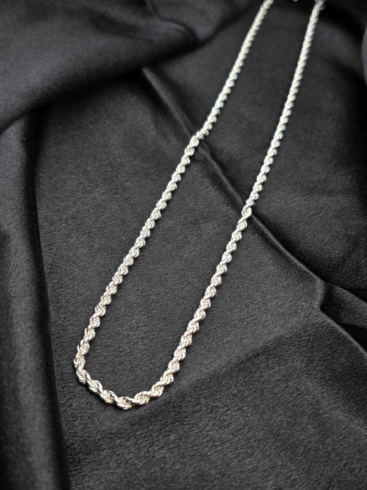 BOYS SILVER CHAIN 20INCH BC019
