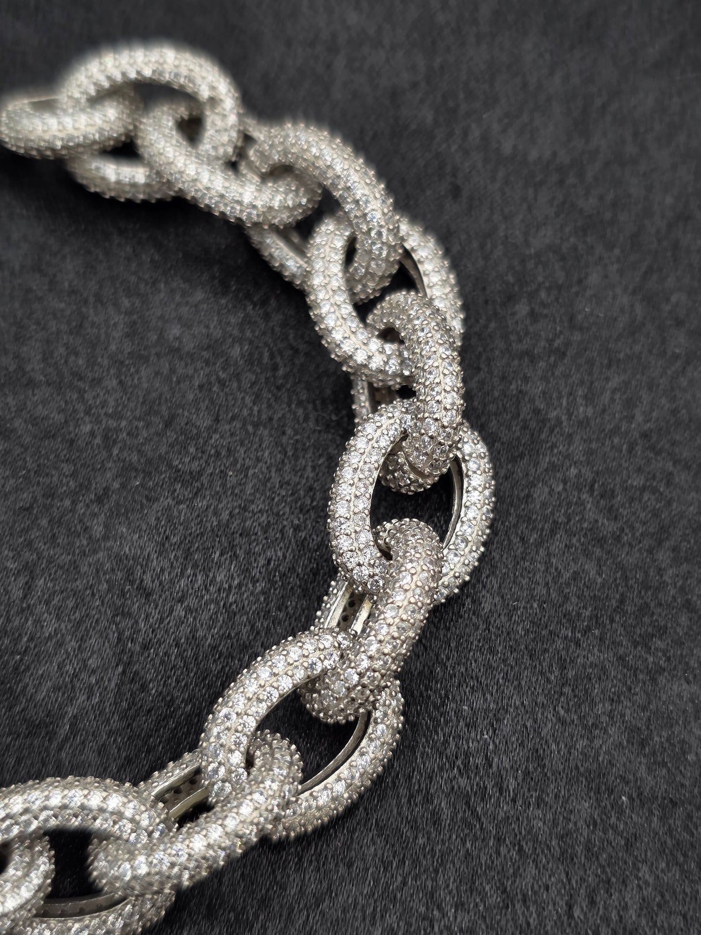 ICED 925 SILVER BRACELET IB036