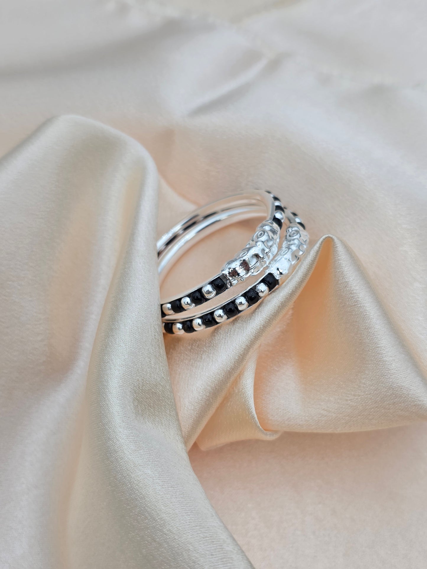 BABY SILVER SAGGLE SIZE 1.5 BS031