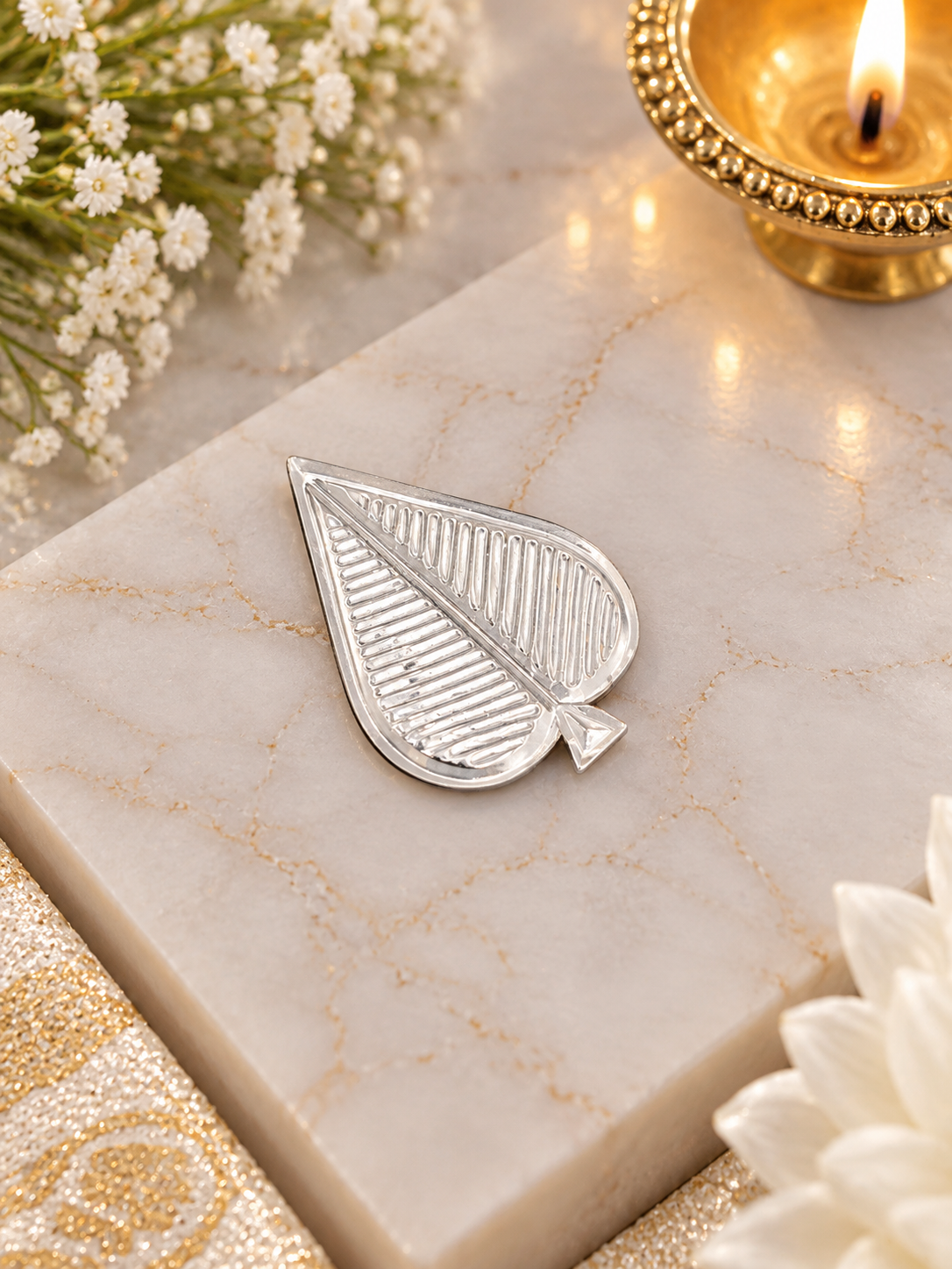 PURE SILVER PAAN PATRA