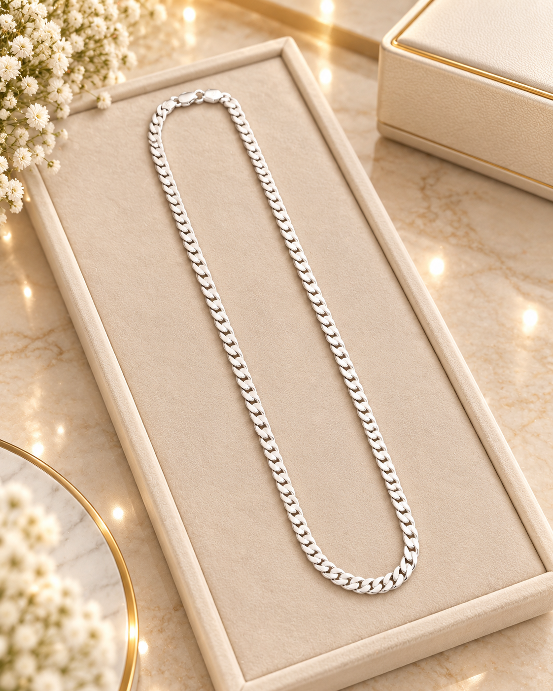 SILVER BOYS CHAIN