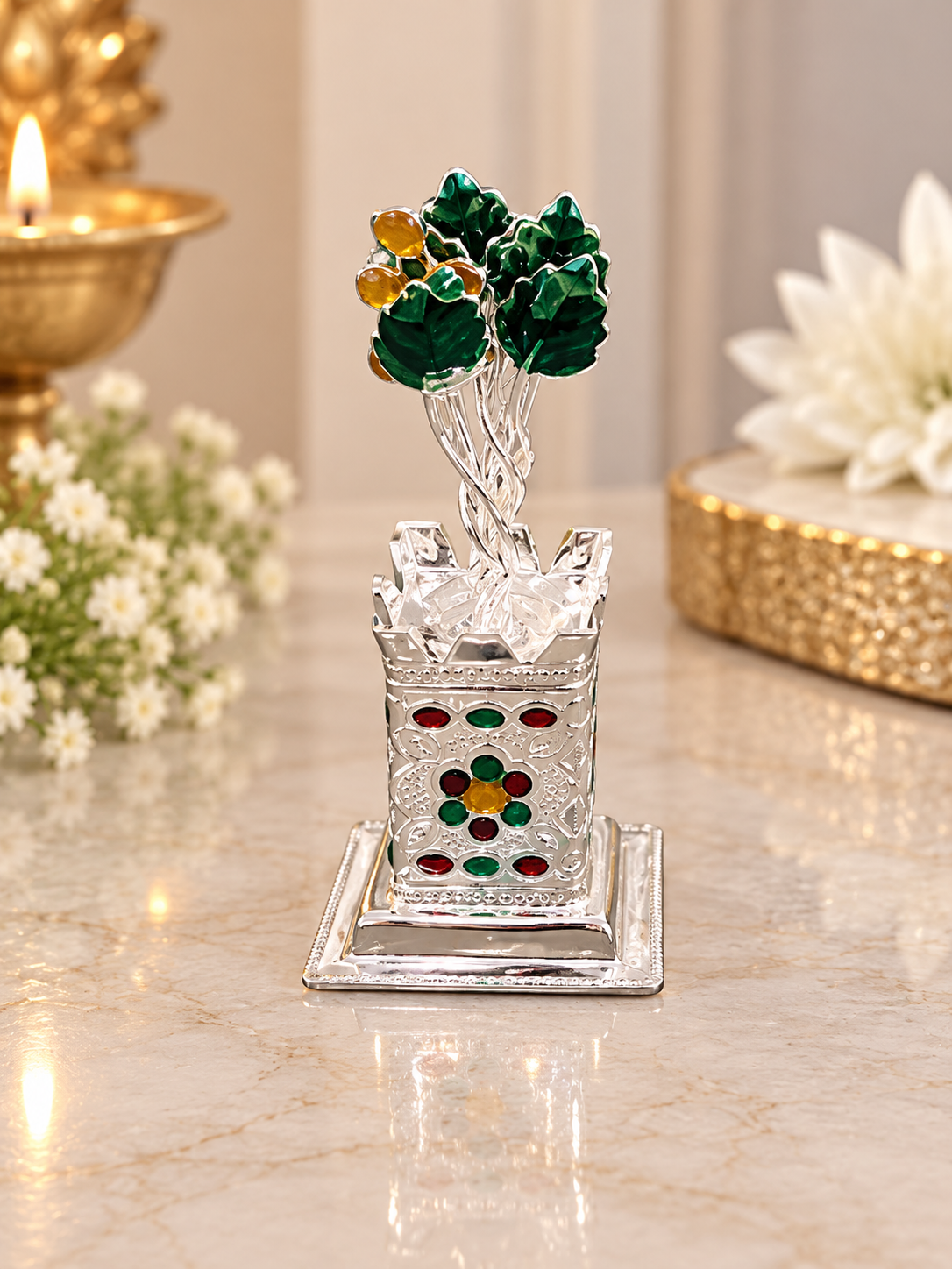 PURE SILVER TULSI