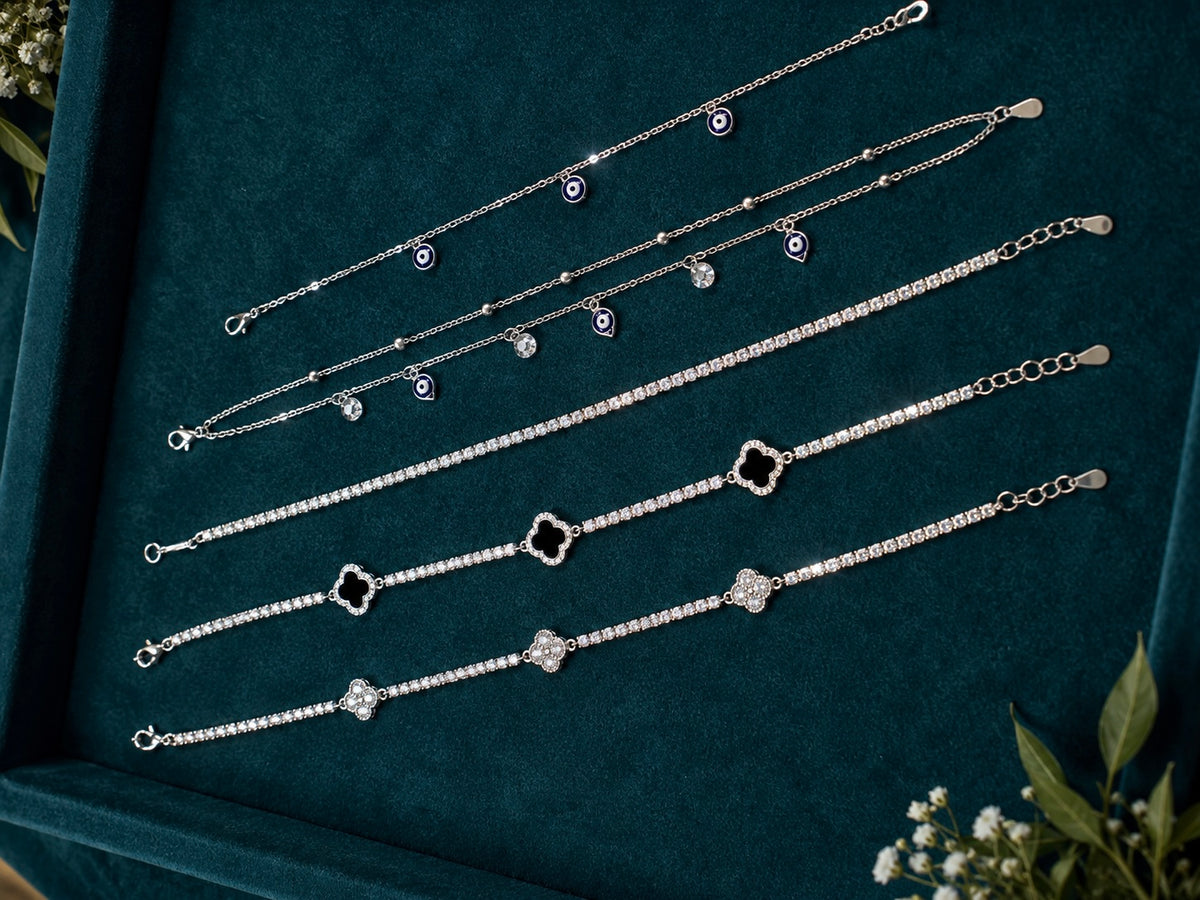 925 SILVER SINGLE ANKLET
