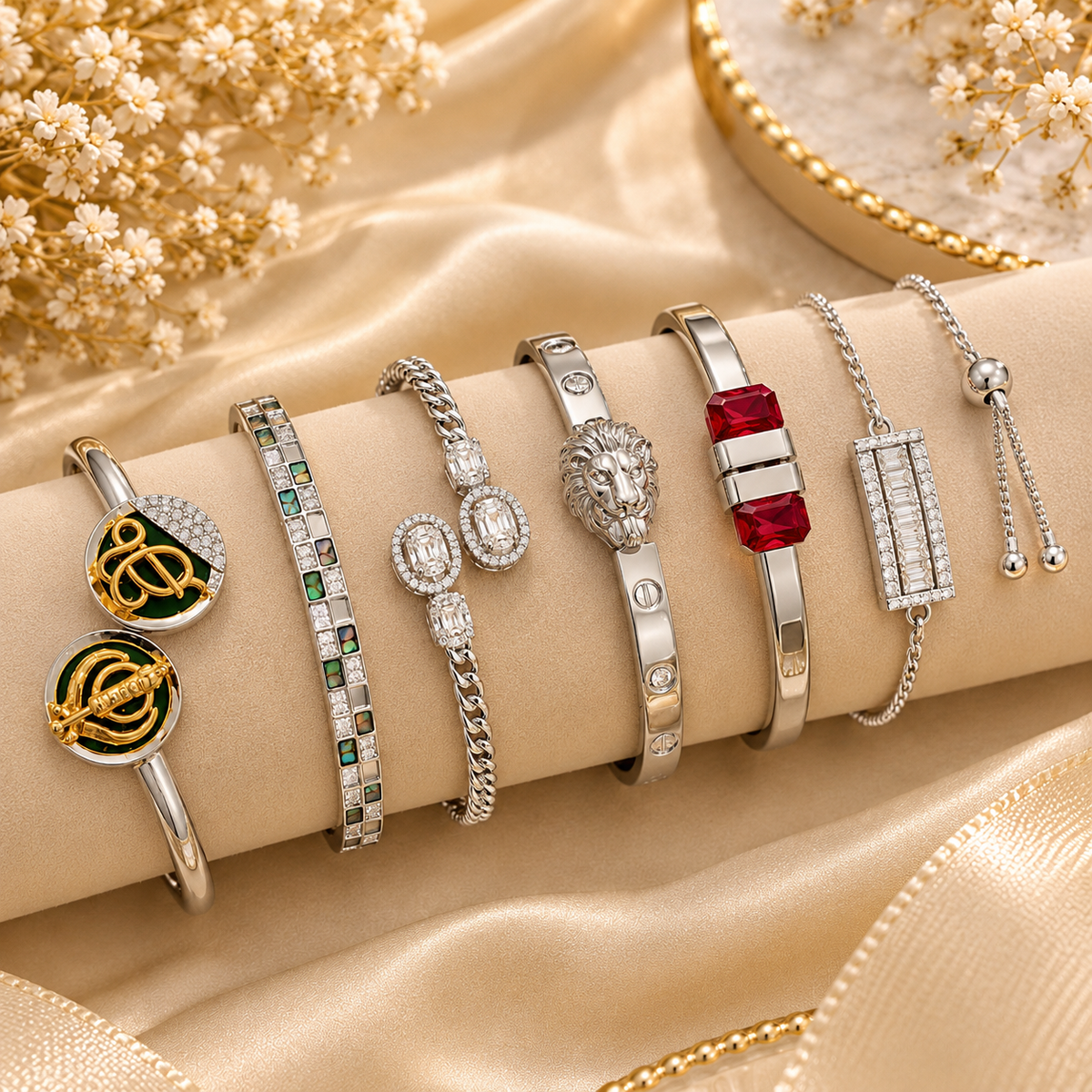 925 SILVER BANGLE BRACELETS