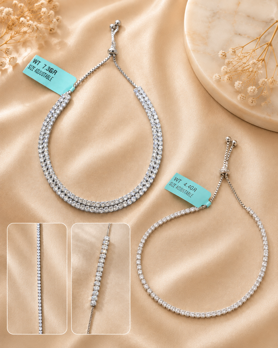 925 SILVER TENNIS BRACELETS