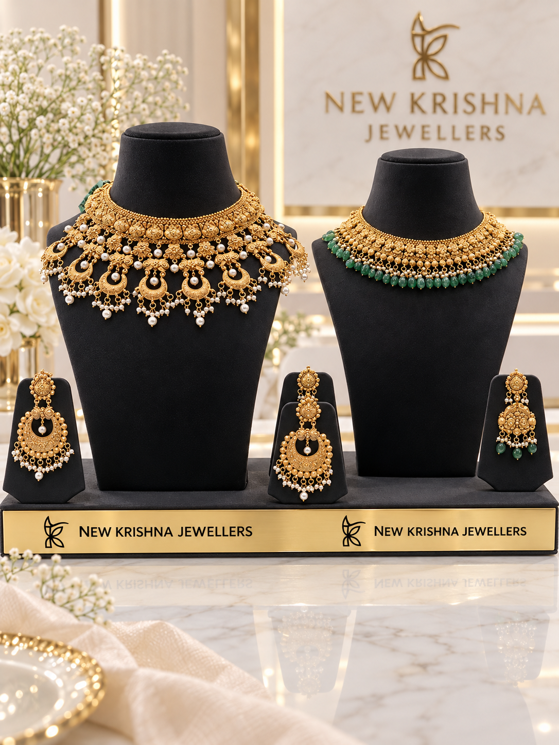 PURE SILVER GOLD PLATED SETS