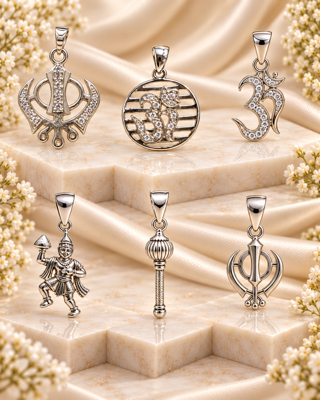 925 SILVER RELIGIOUS PENDANTS
