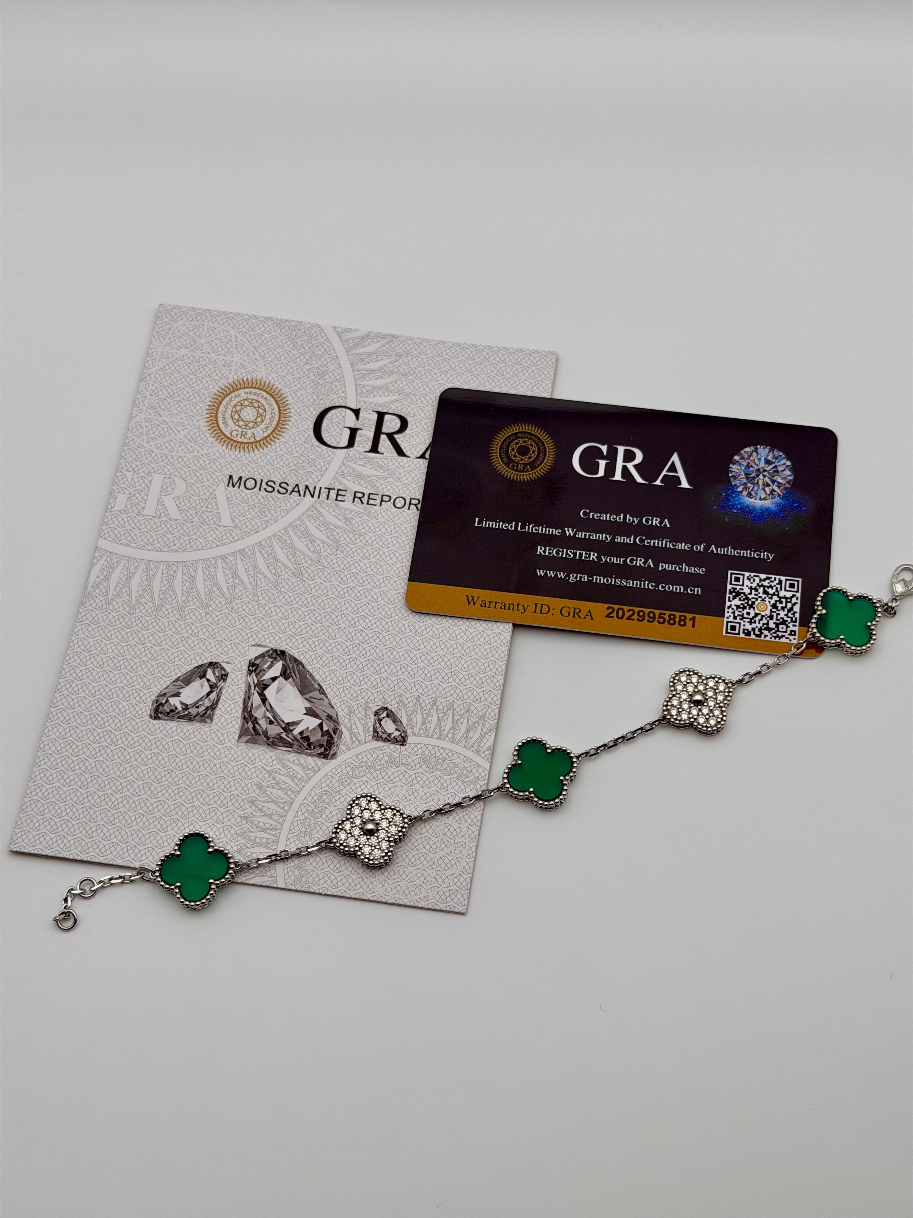 SILVER MOISSANITE JEWELLERY