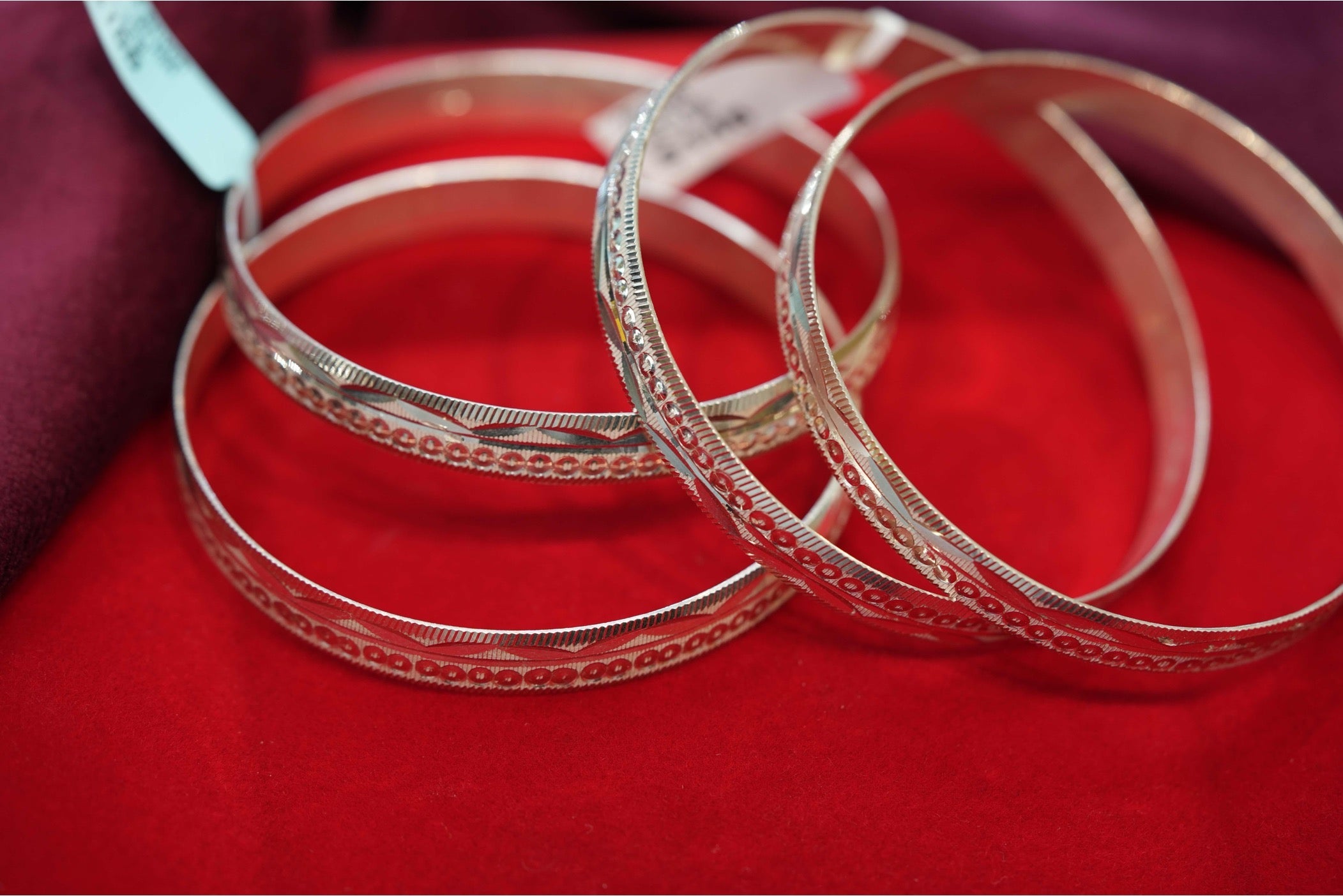PURE SILVER BANGLES