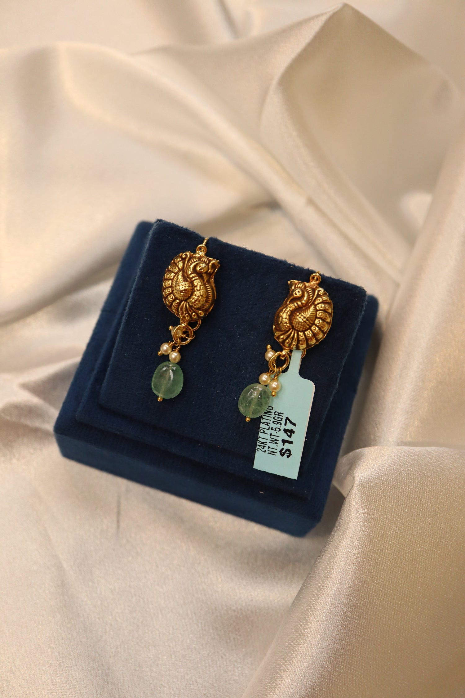 GOLD PLATED EARRINGS GP038