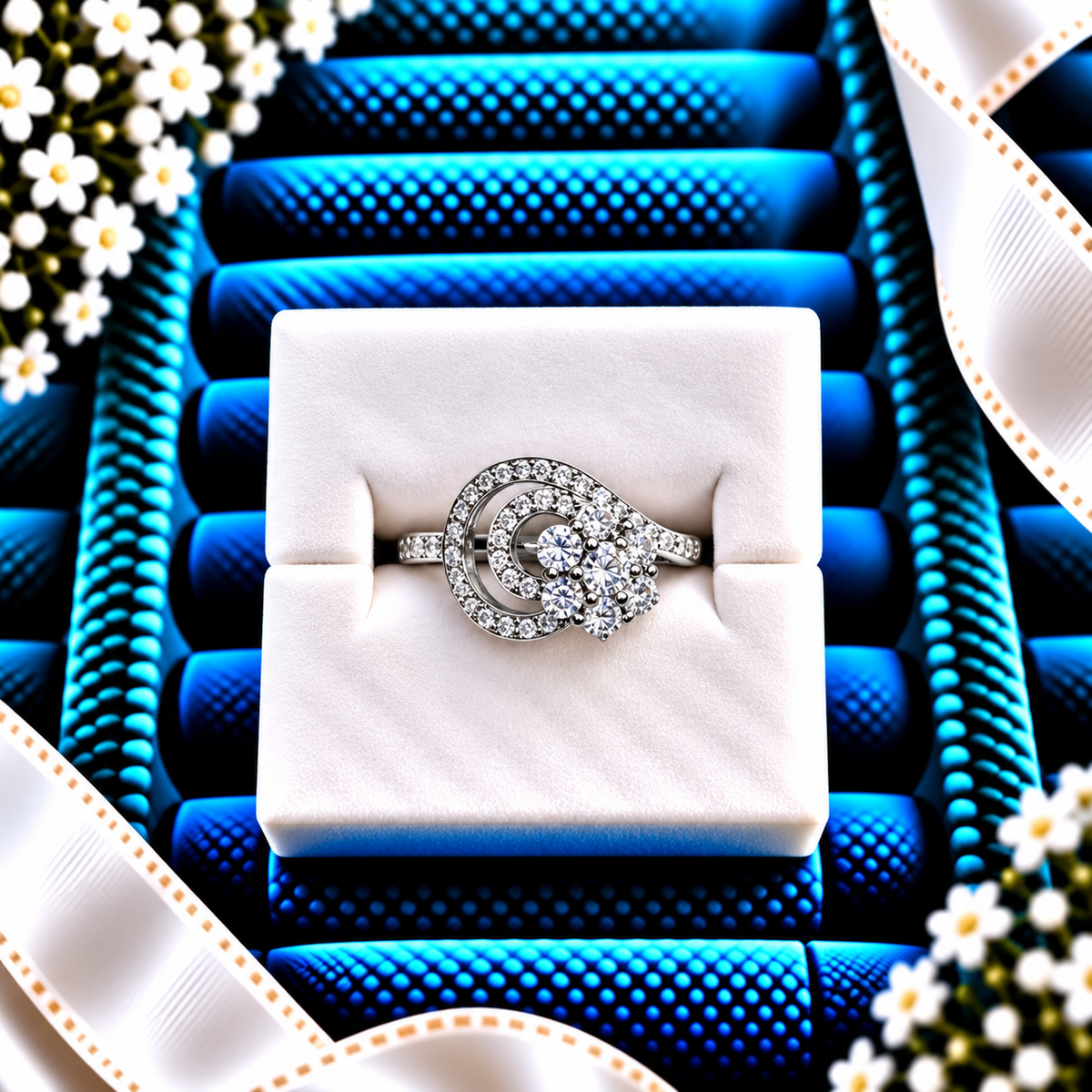 925 SILVER RING SIZE 6 GR065