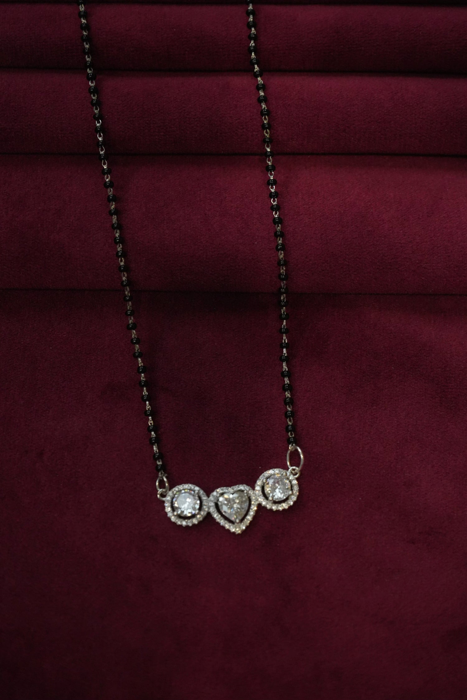 SILVER MANGALSUTRA MG022