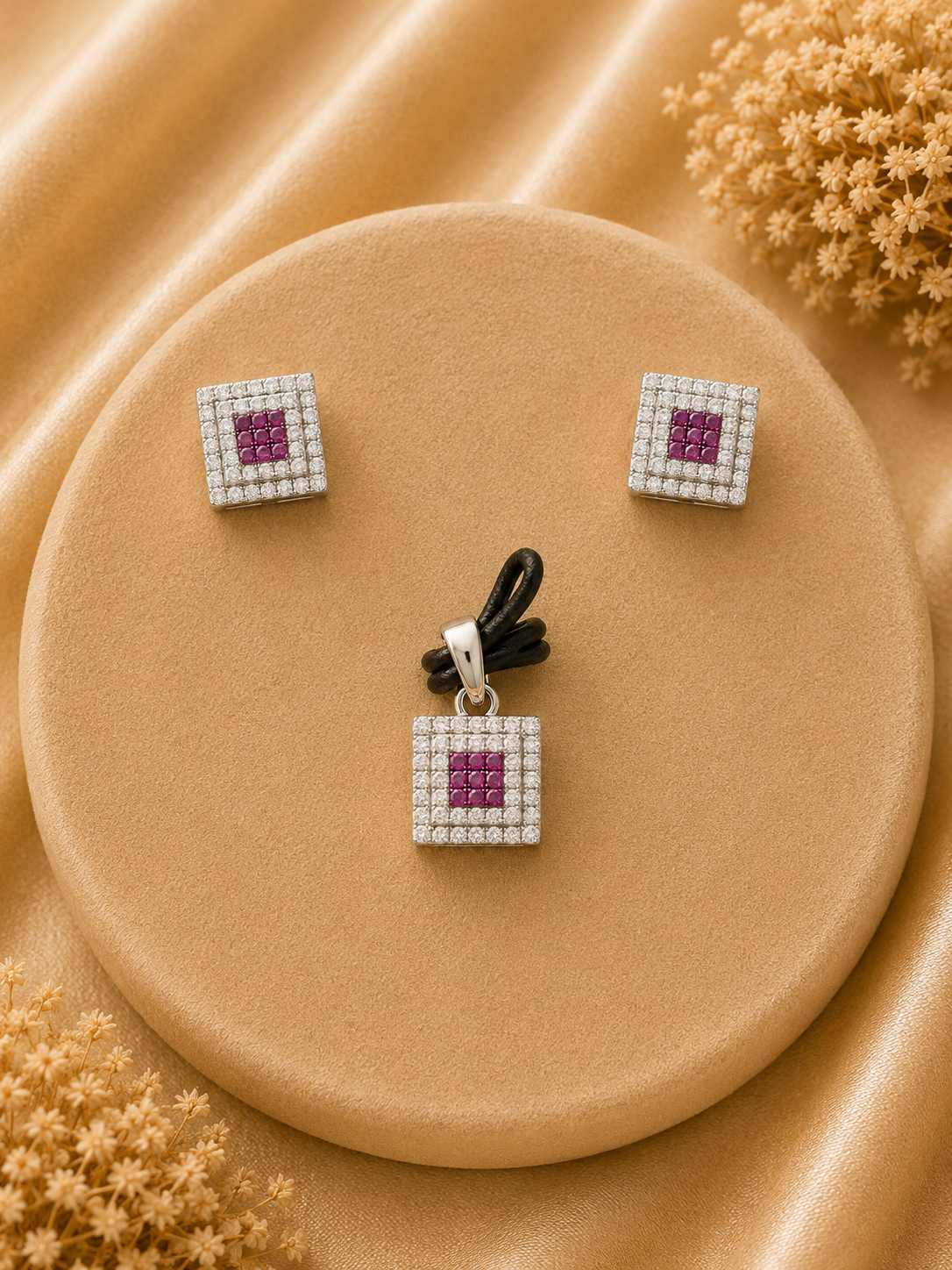 925 SILVER PENDANT SET PS095