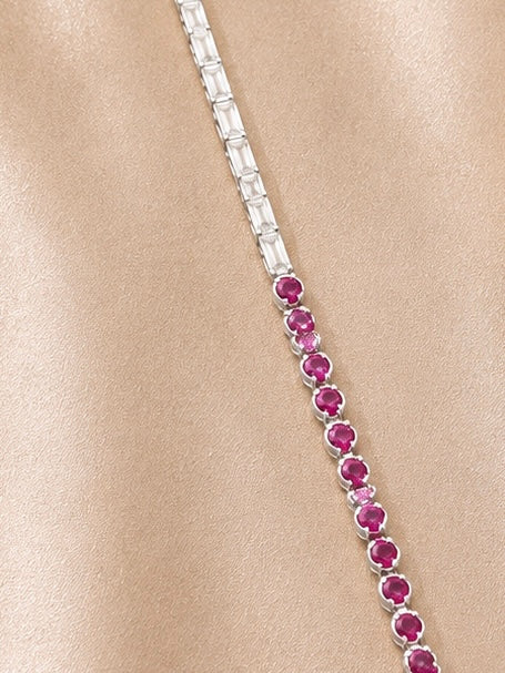 925 SILVER TENNIS BRACELET GB108
