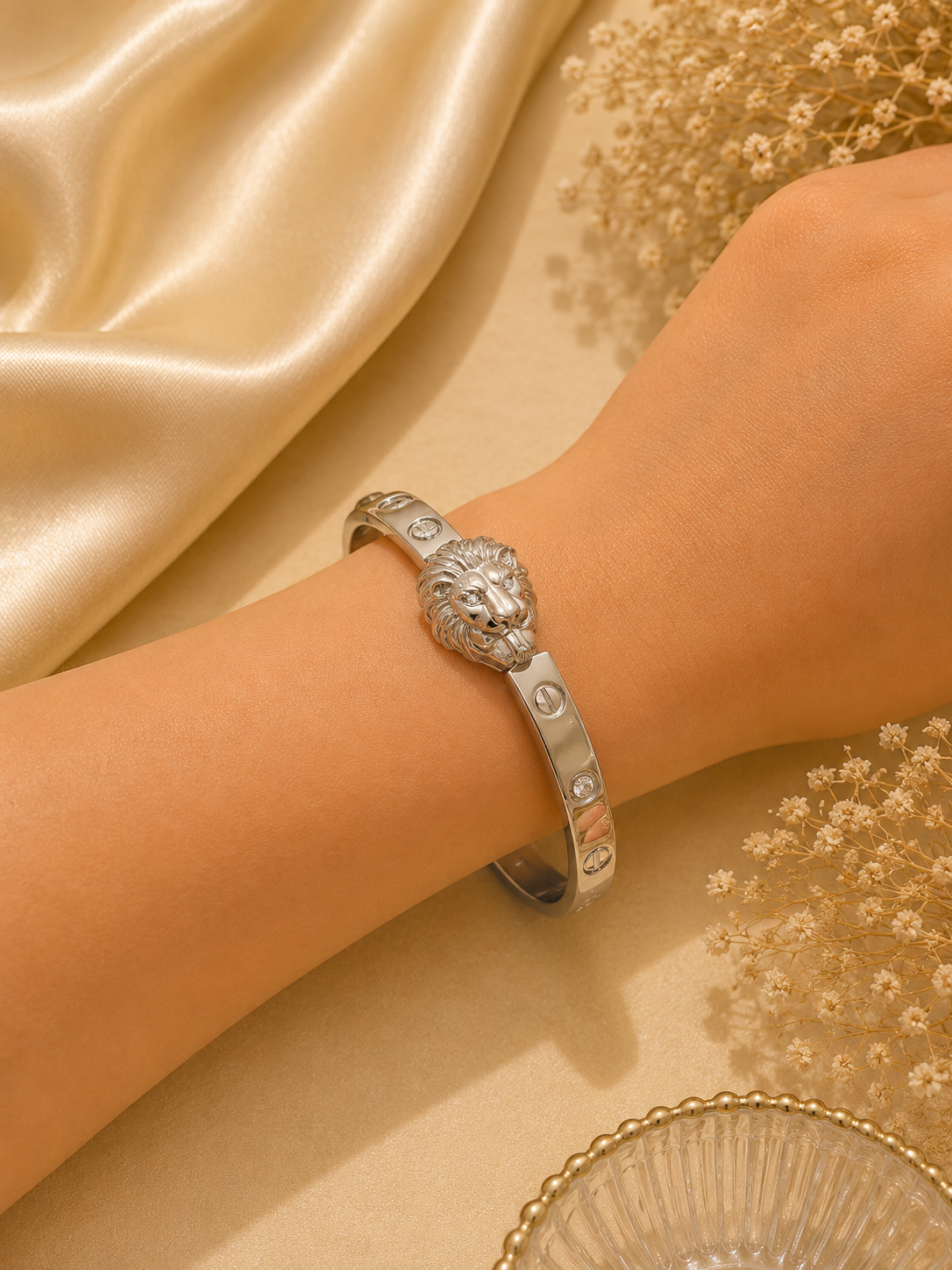 925 SILVER CARTIER BANGLE BRACELET GB213