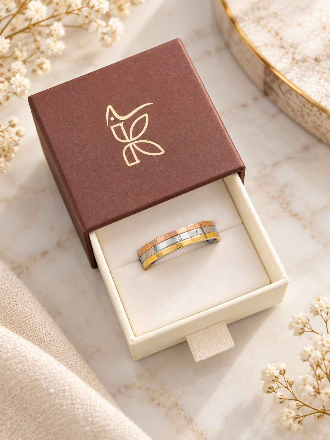 925 SILVER BAND SIZE 10 BR142