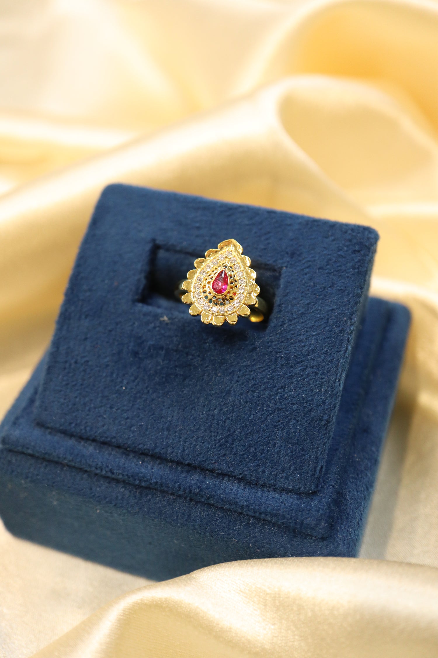 GOLD PLATED RING GP056