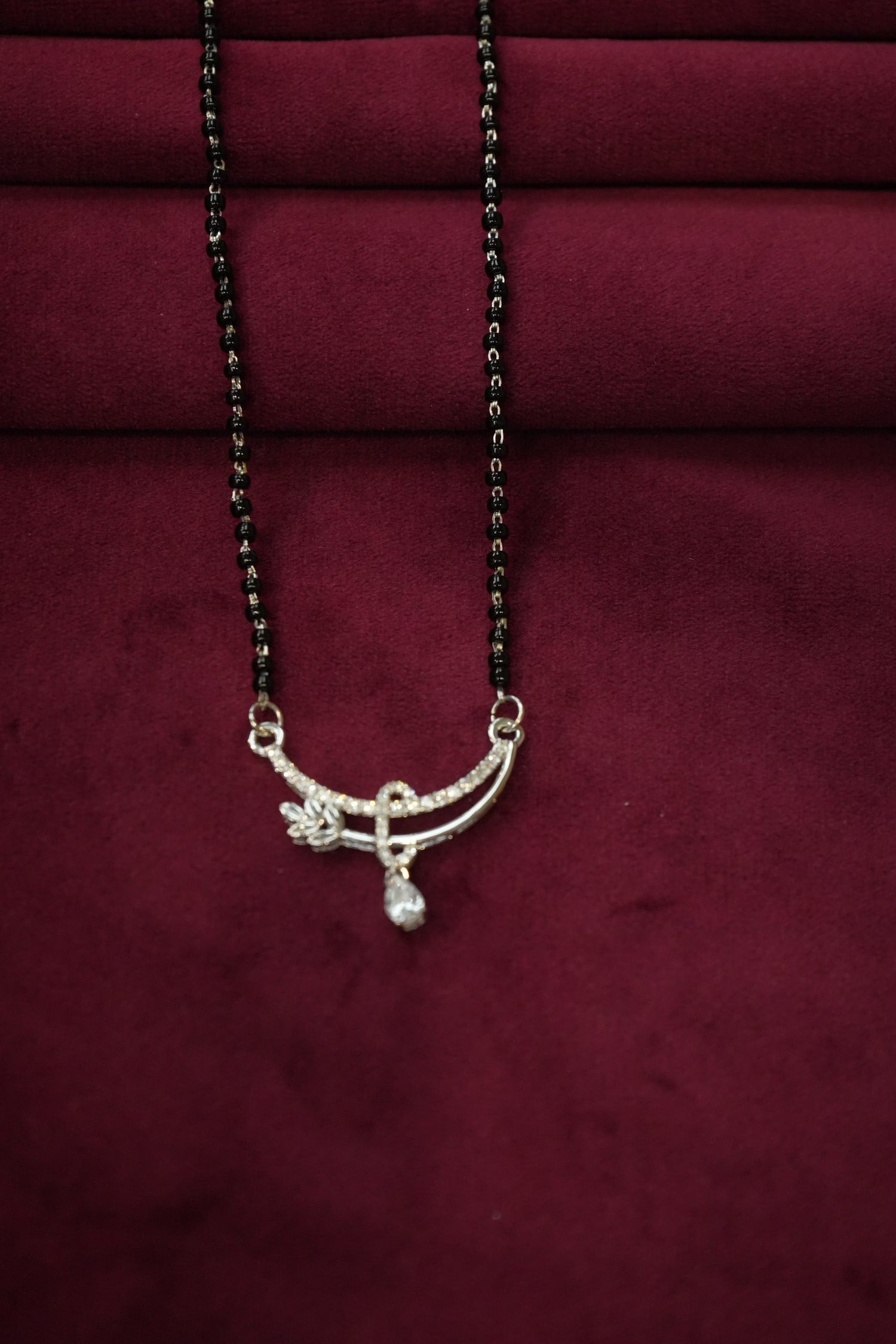 SILVER MANGALSUTRA MG005