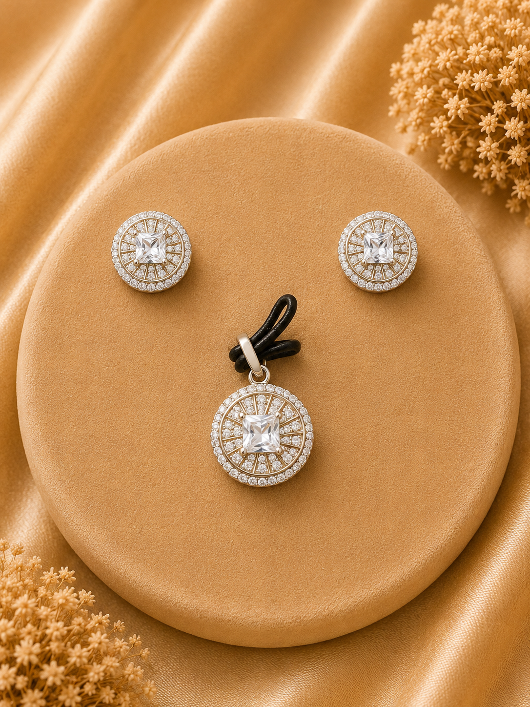 925 SILVER PENDANT SET PS059