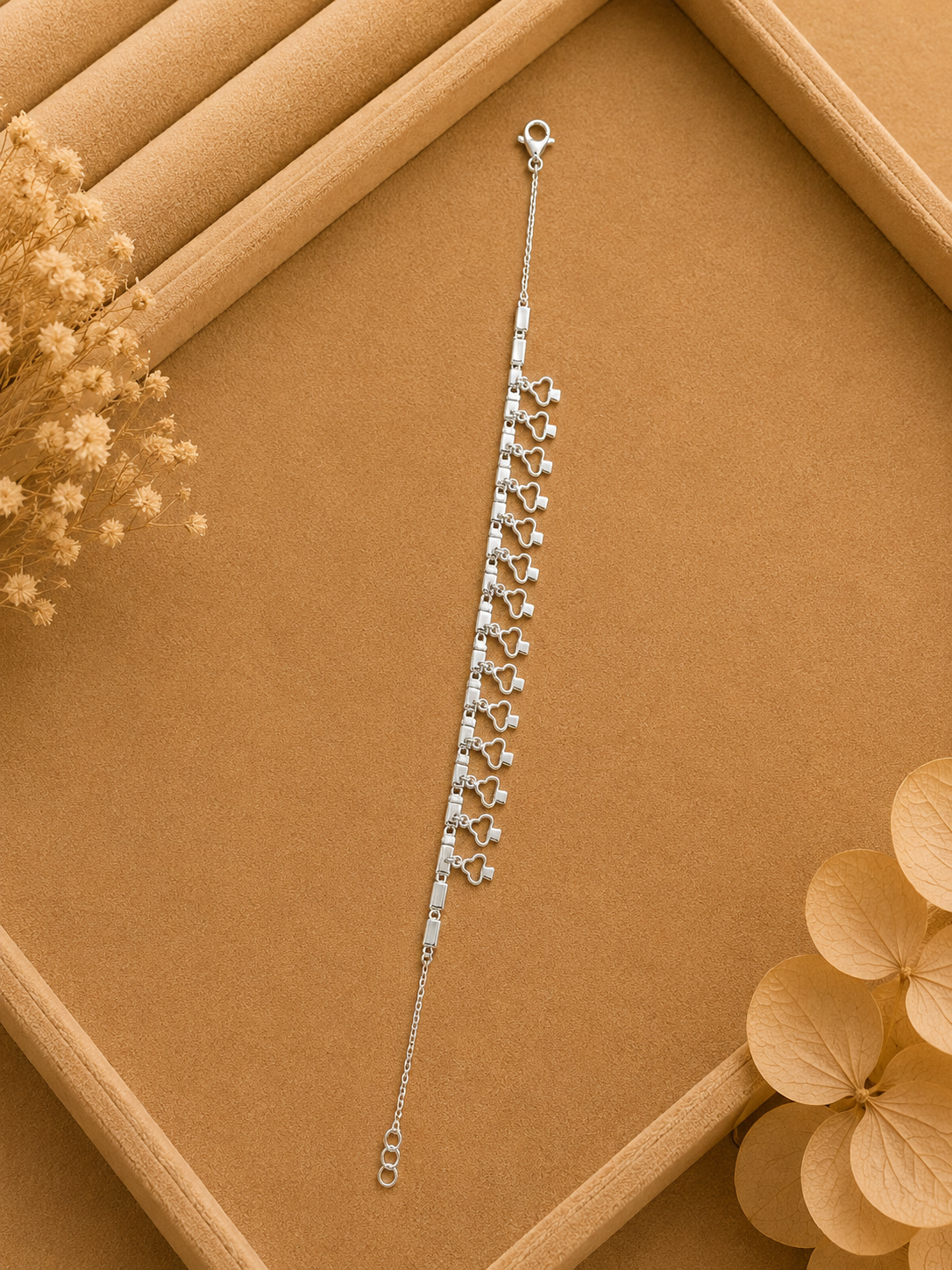 925 SILVER CHAIN BRACELET GB091