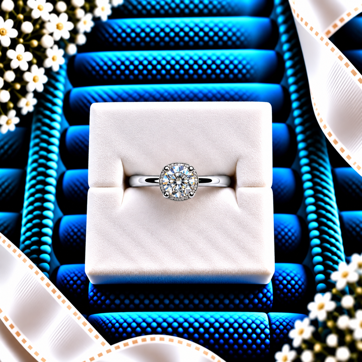 925 SILVER RING SIZE 6 GR307