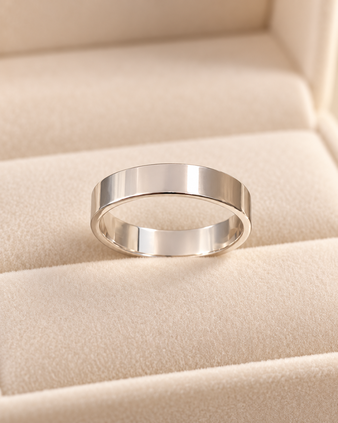 PURE SILVER BAND SIZE 13 PB154