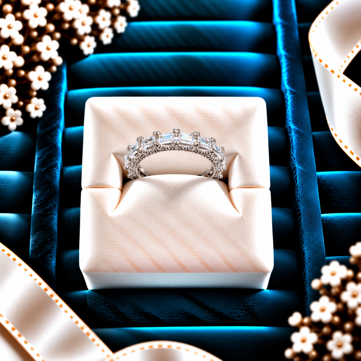 925 SILVER RING SIZE 7 GR491
