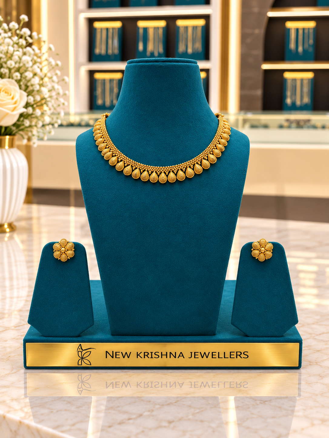 PURE SILVER GOLD PLATED SET GP166