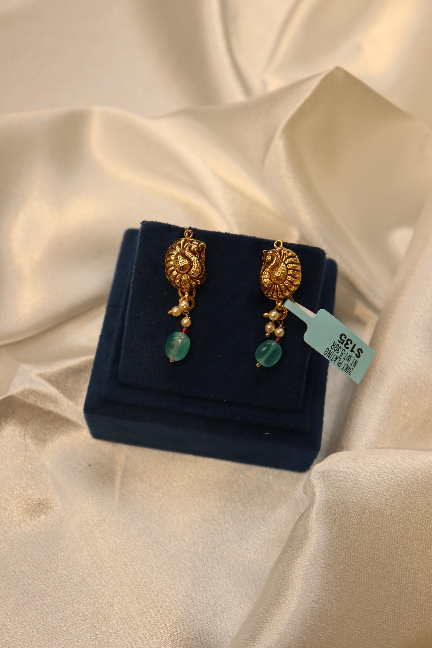 GOLD PLATED EARRINGS GP035