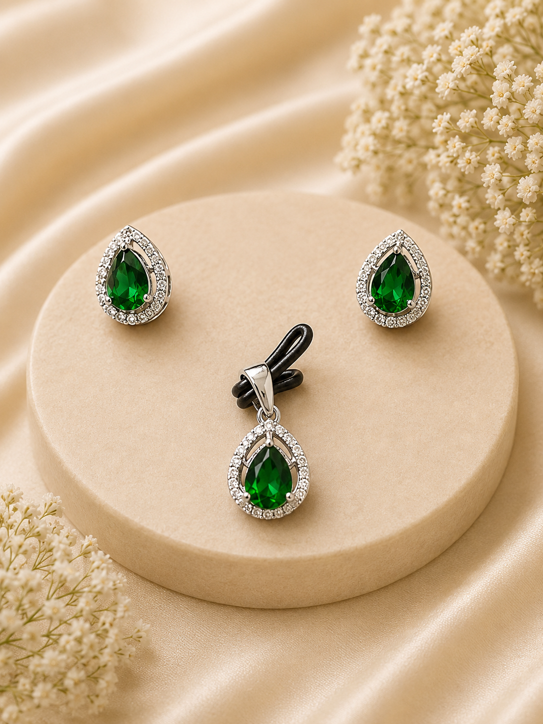 925 SILVER PENDANT SET PS044