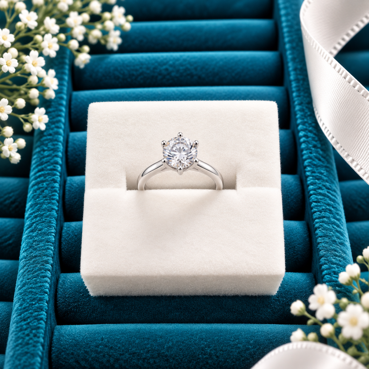 925 SILVER RING SIZE 5 GR115