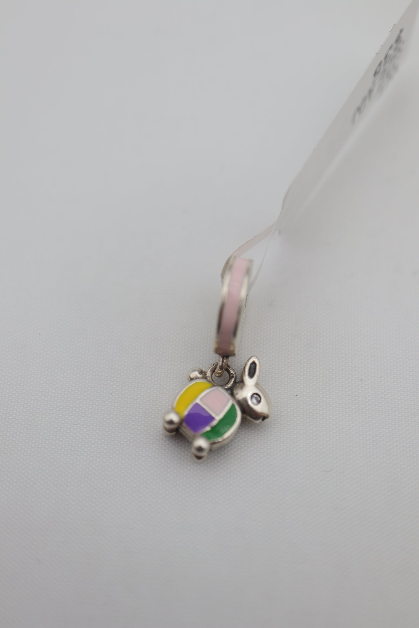 PANDORA LANTERN RABBIT DANGLE CHARM PC174