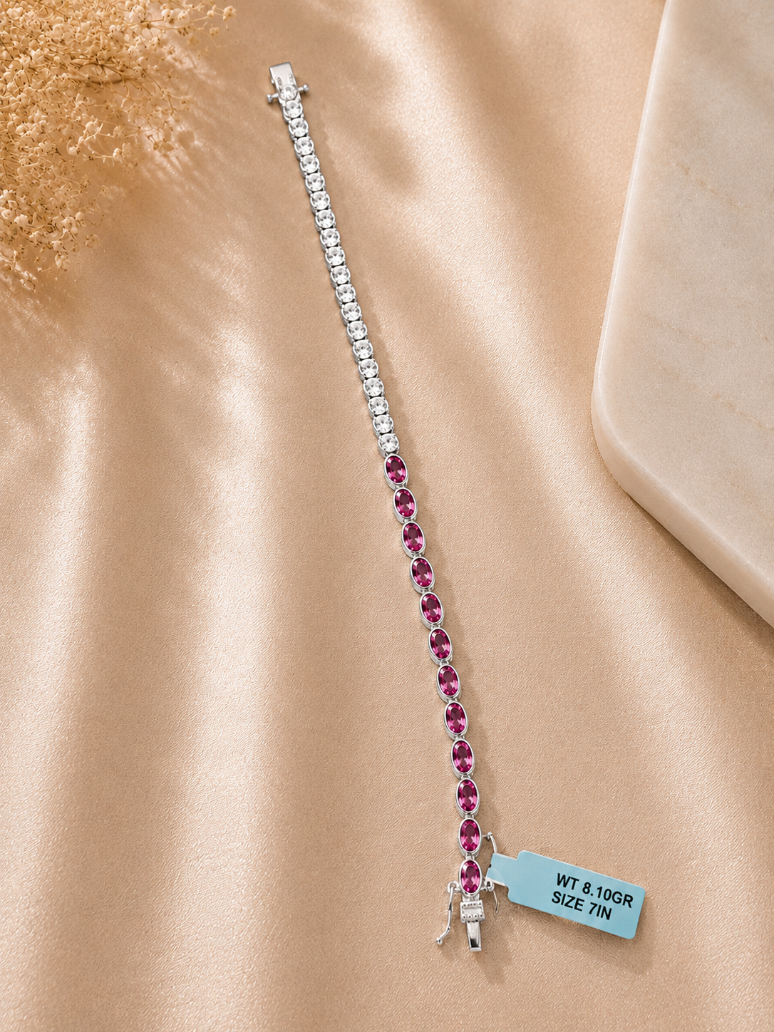925 SILVER TENNIS BRACELET GB100