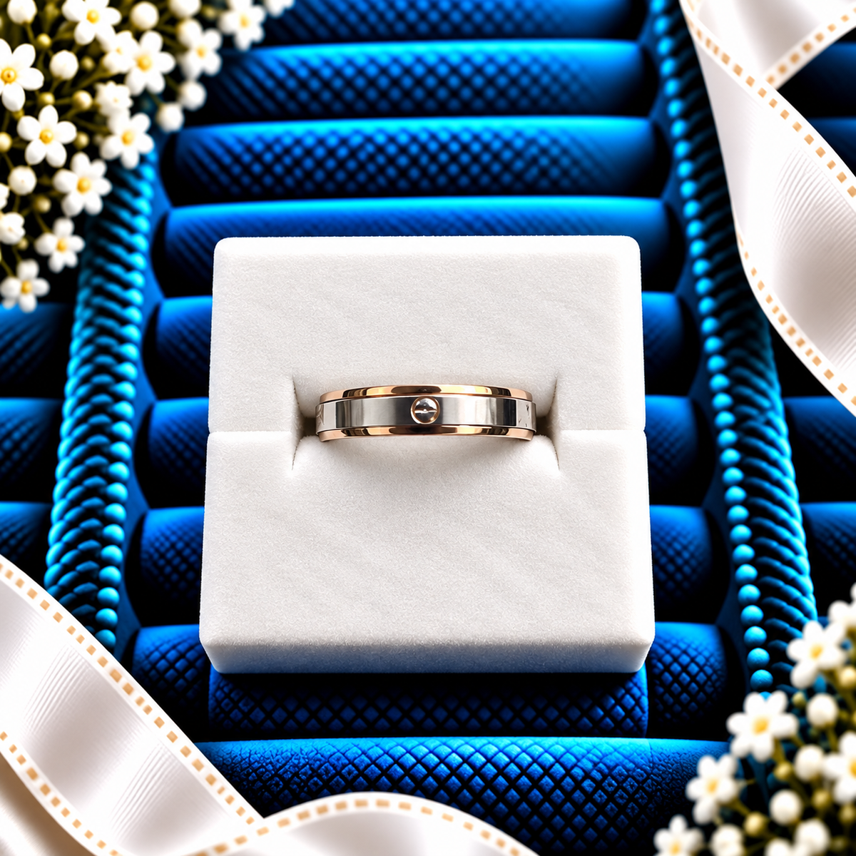 925 SILVER RING SIZE 5 GR740