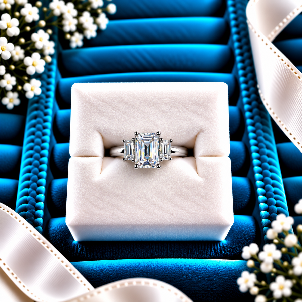 925 SILVER RING SIZE 6 GR323