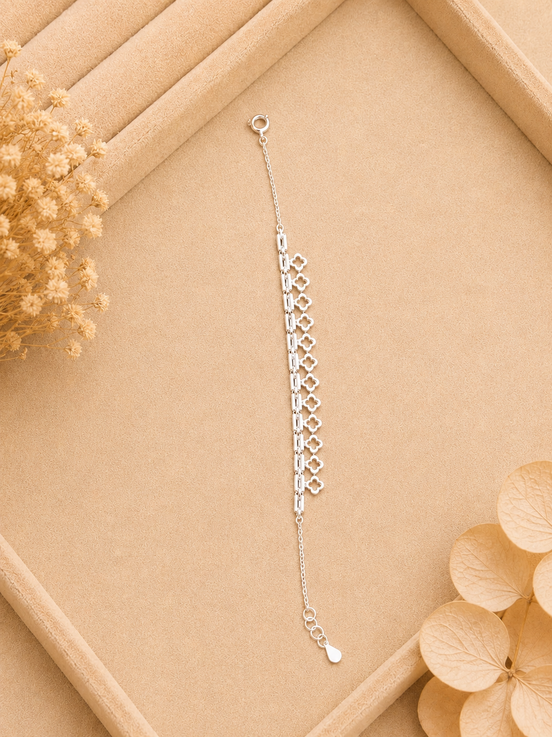 925 SILVER CHAIN BRACELET GB088