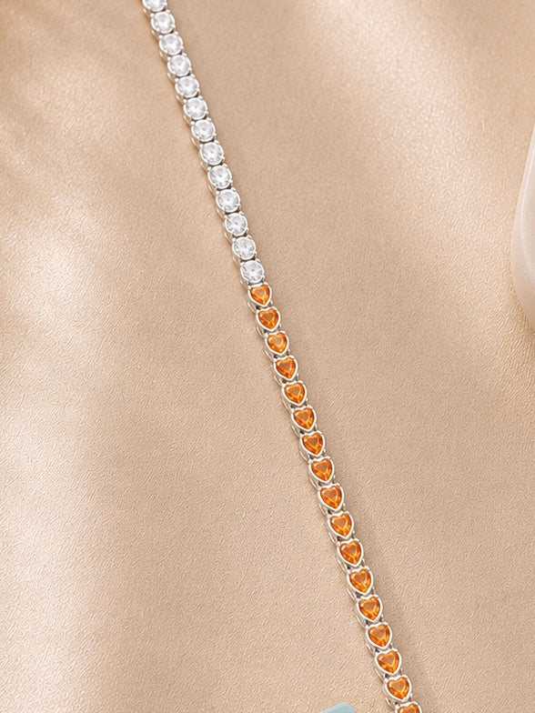 925 SILVER TENNIS BRACELET GB110