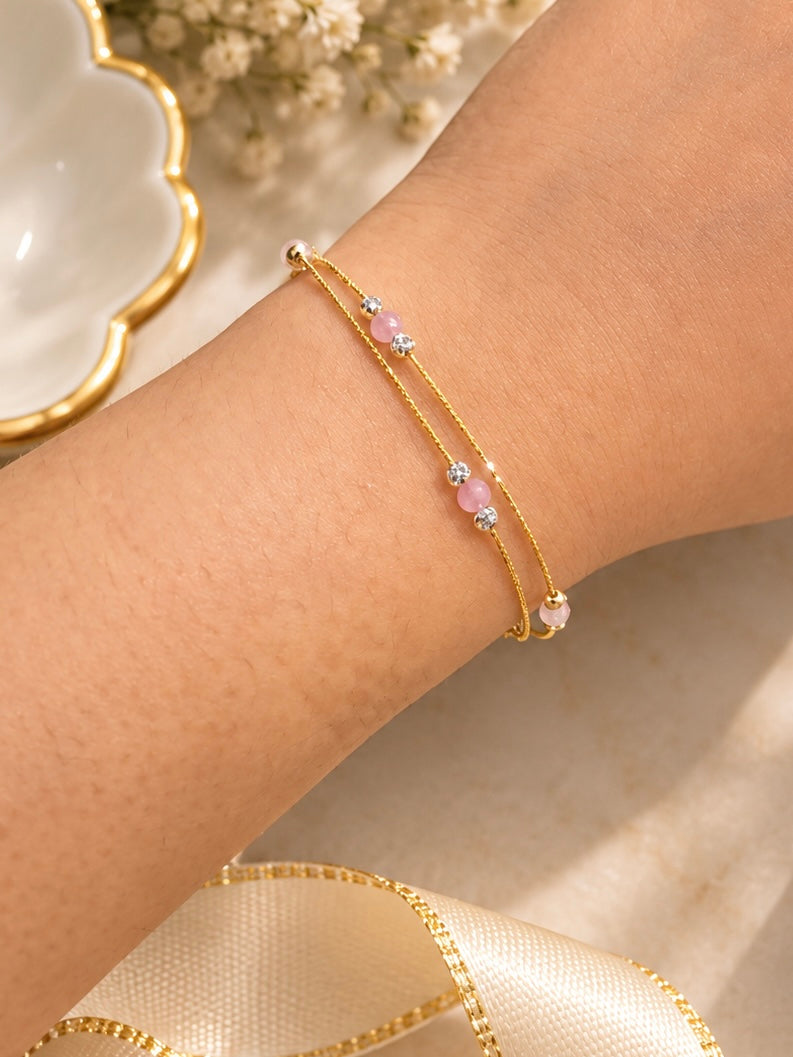 PURE SILVER GOLD PLATED BANGLE BRACELET GP374