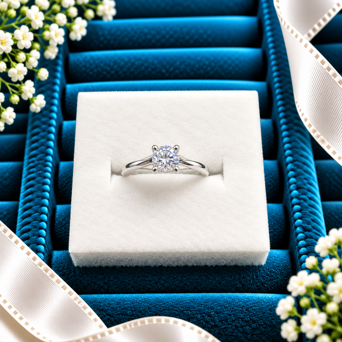 925 SILVER RING SIZE 5 GR103