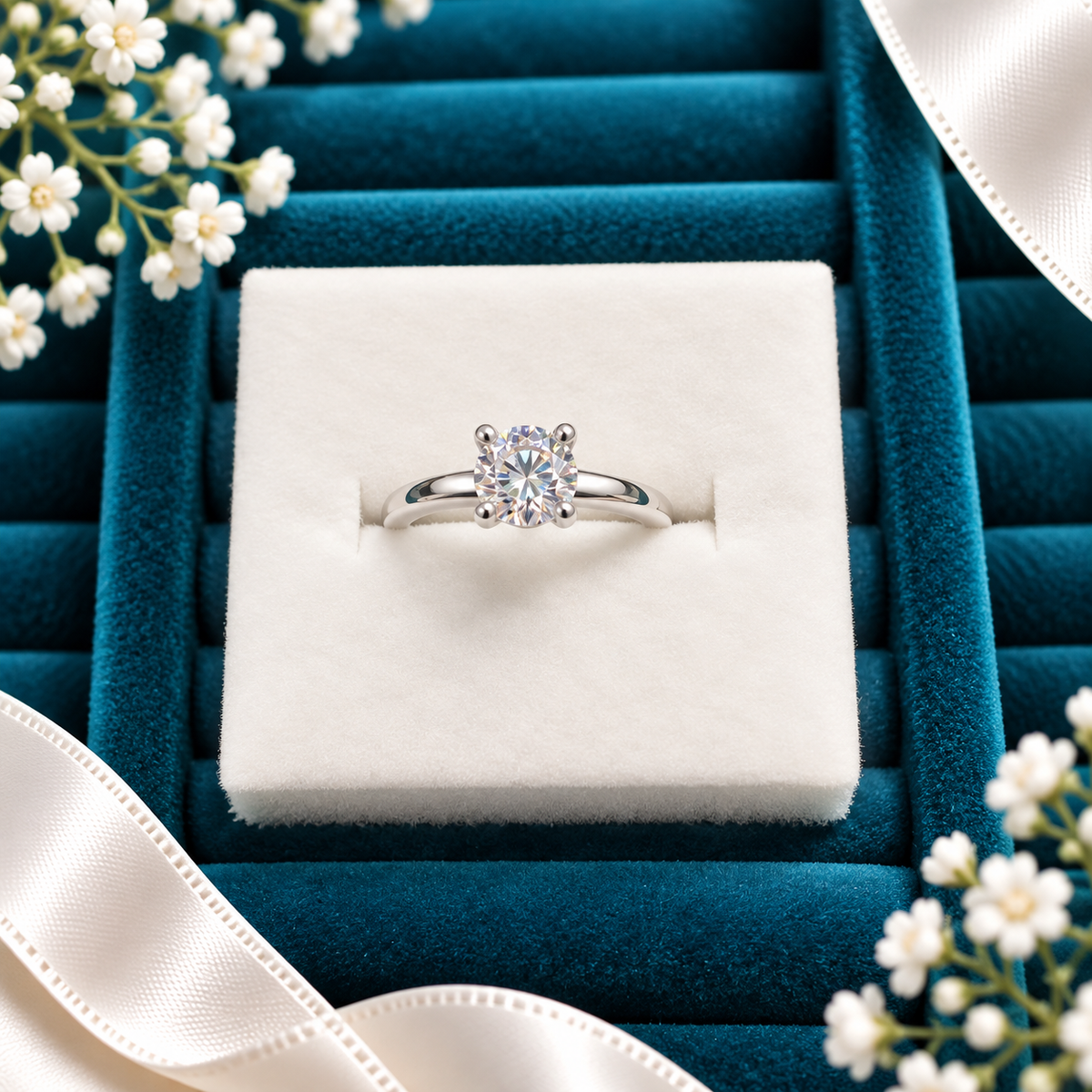 925 SILVER RING SIZE 5 GR201
