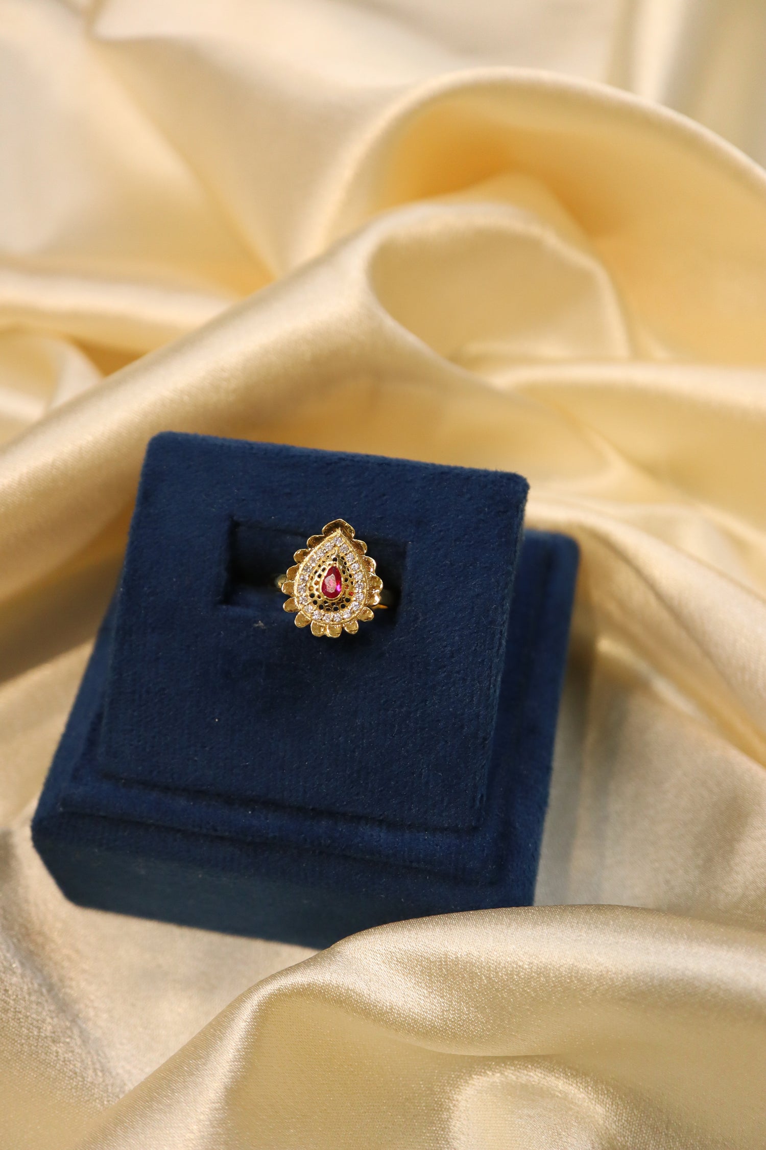 GOLD PLATED RING GP056