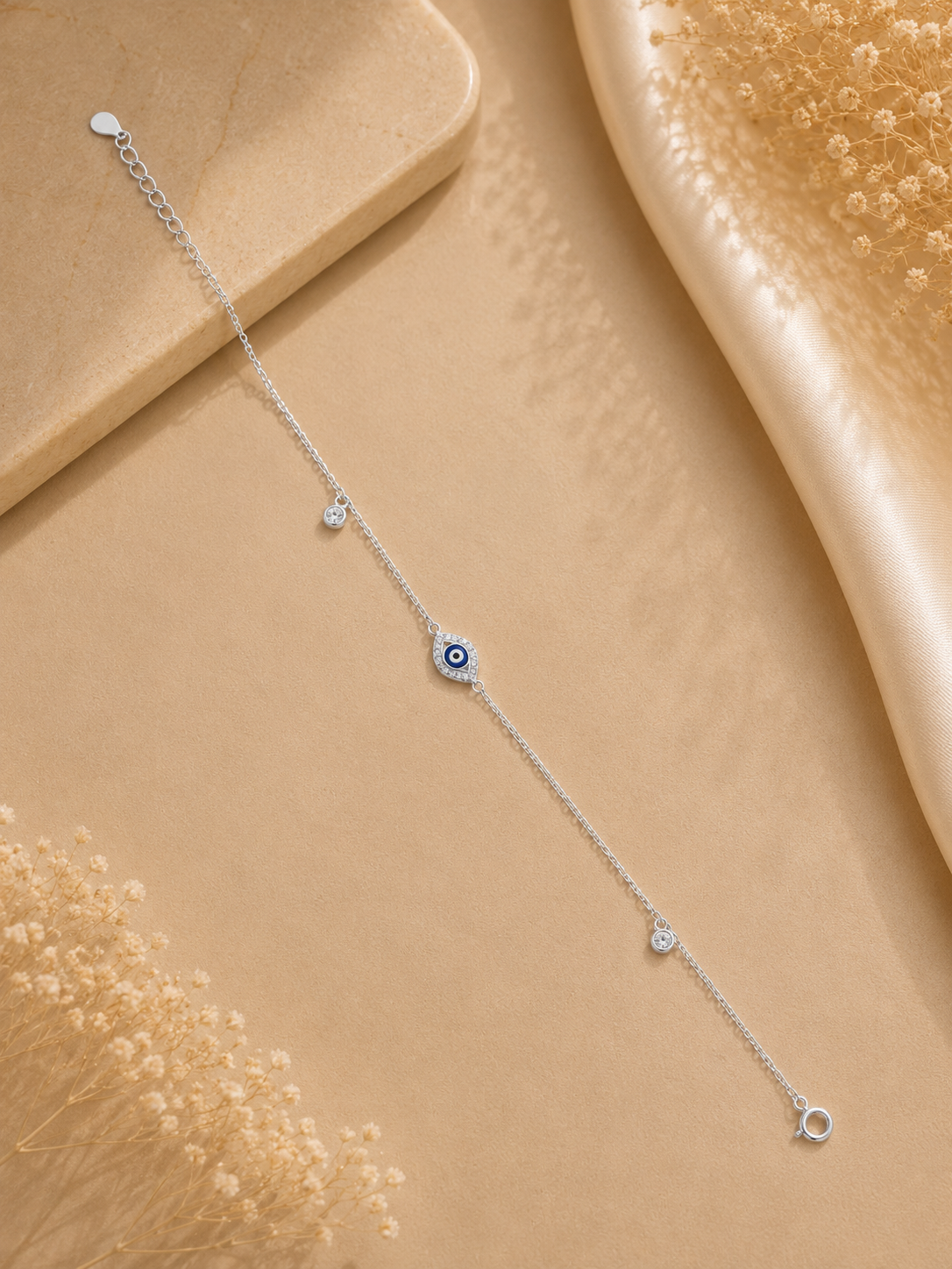 925 SILVER SINGLE ANKLET IA027