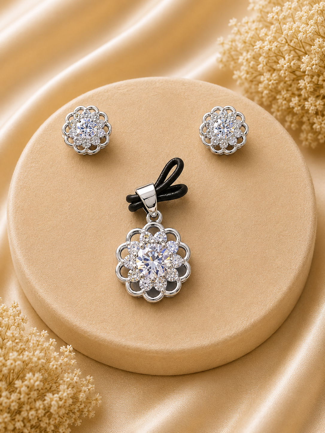 925 SILVER PENDANT SET PS066