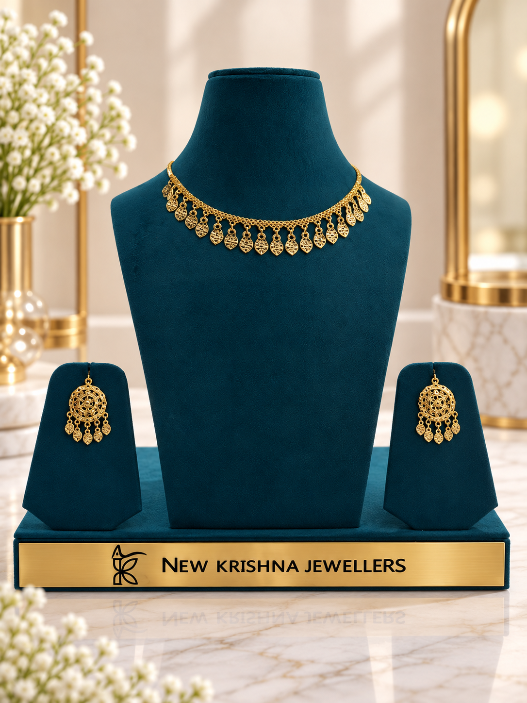 PURE SILVER GOLD PLATED SET GP316