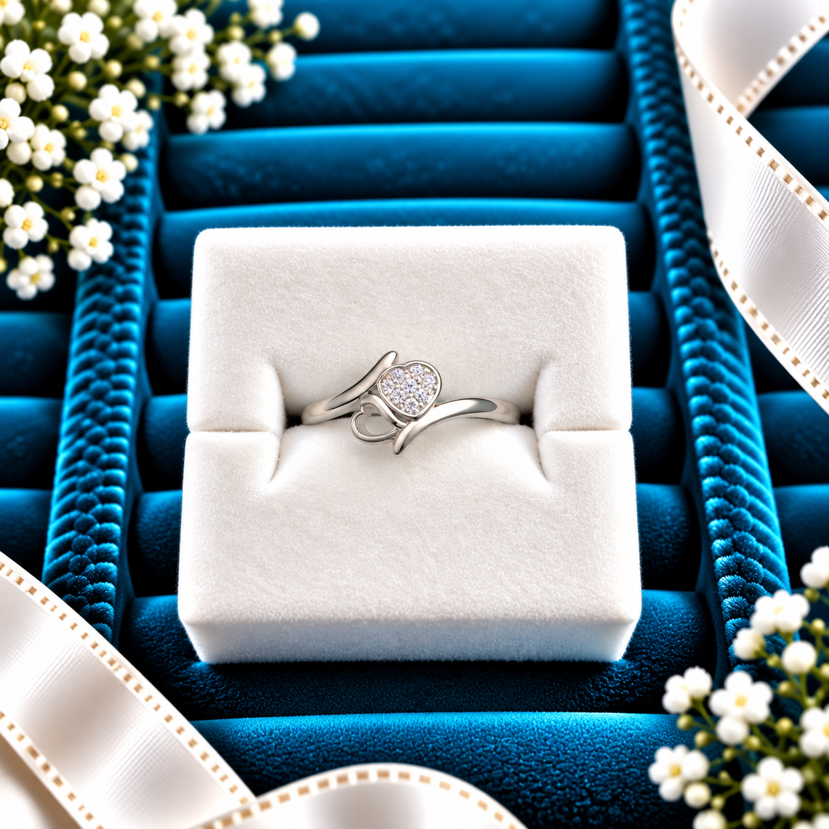 925 SILVER RING SIZE 7 GR587