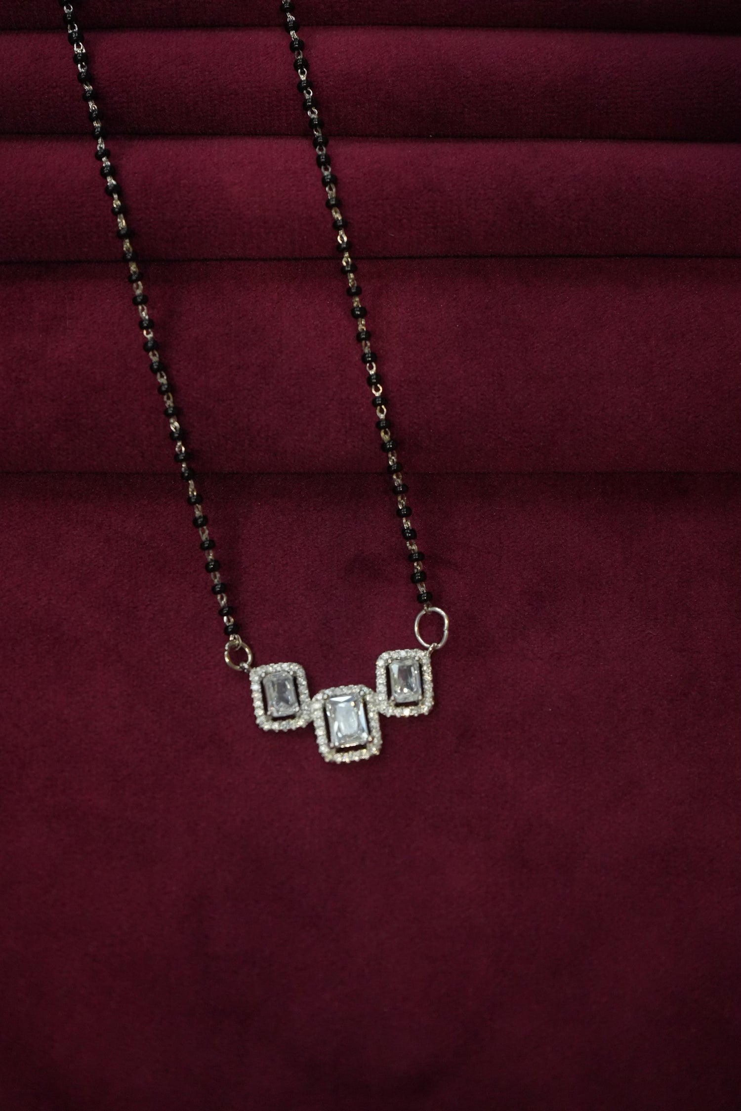 SILVER MANGALSUTRA MG020