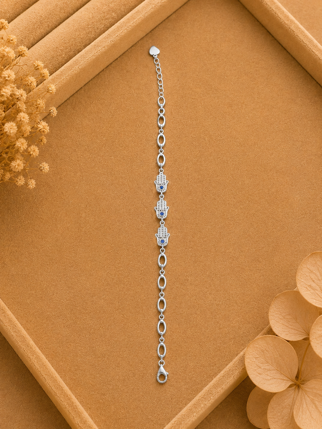 925 SILVER CHAIN BRACELET GB069